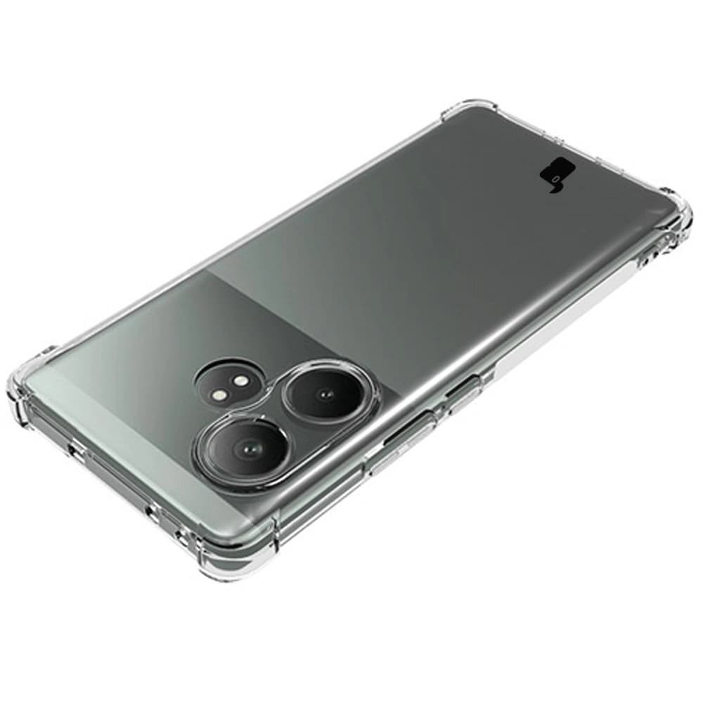 Bizon Case Clear Pack flexibles Gehäuse + 2x Bildschirmfolie Realme GT 6/GT 6T klar - 7
