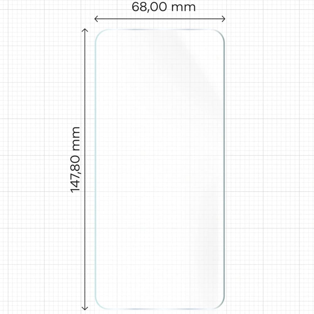 Bizon Glass Hydrogel Előlap Motorola Edge 50 Neo [2 PACK] - 3