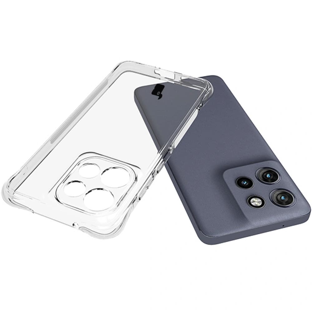 Elastyczne etui Bizon Case Salpa do Motorola Edge 50 Neo przezroczyste - 5