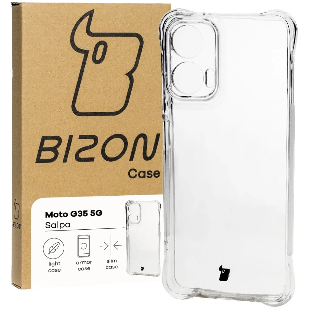 Bizon Case Salpa Motorola Moto G35 5G klar - 1