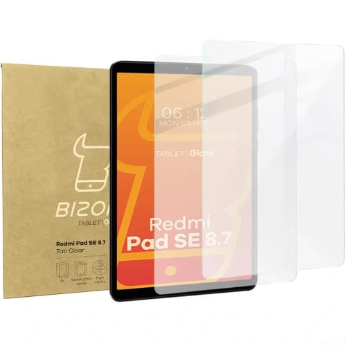 Bizon Glass Tab Klar Xiaomi Redmi Pad SE 8.7 [2 PACK]