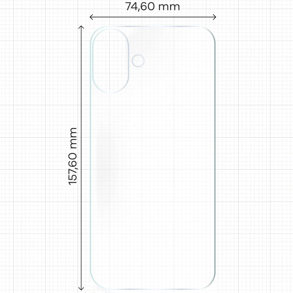 Bizon Glass Hydrogel Apple iPhone 16 Plus [2 PACK] - 2