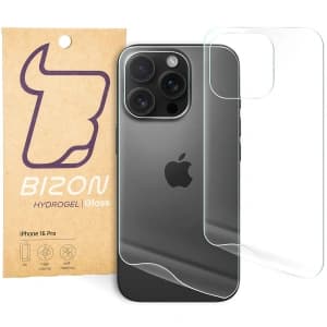 Folia hydrożelowa na tył Bizon Glass Hydrogel do Apple iPhone 16 Pro [2 PACK]