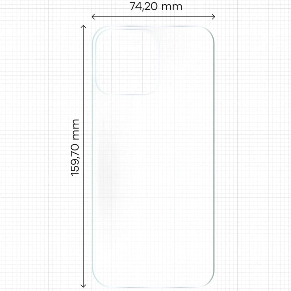 Fólie hydrogelová na zadní stranu Bizon Glass Hydrogel pro Apple iPhone 16 Pro Max [2 PACK] - 2