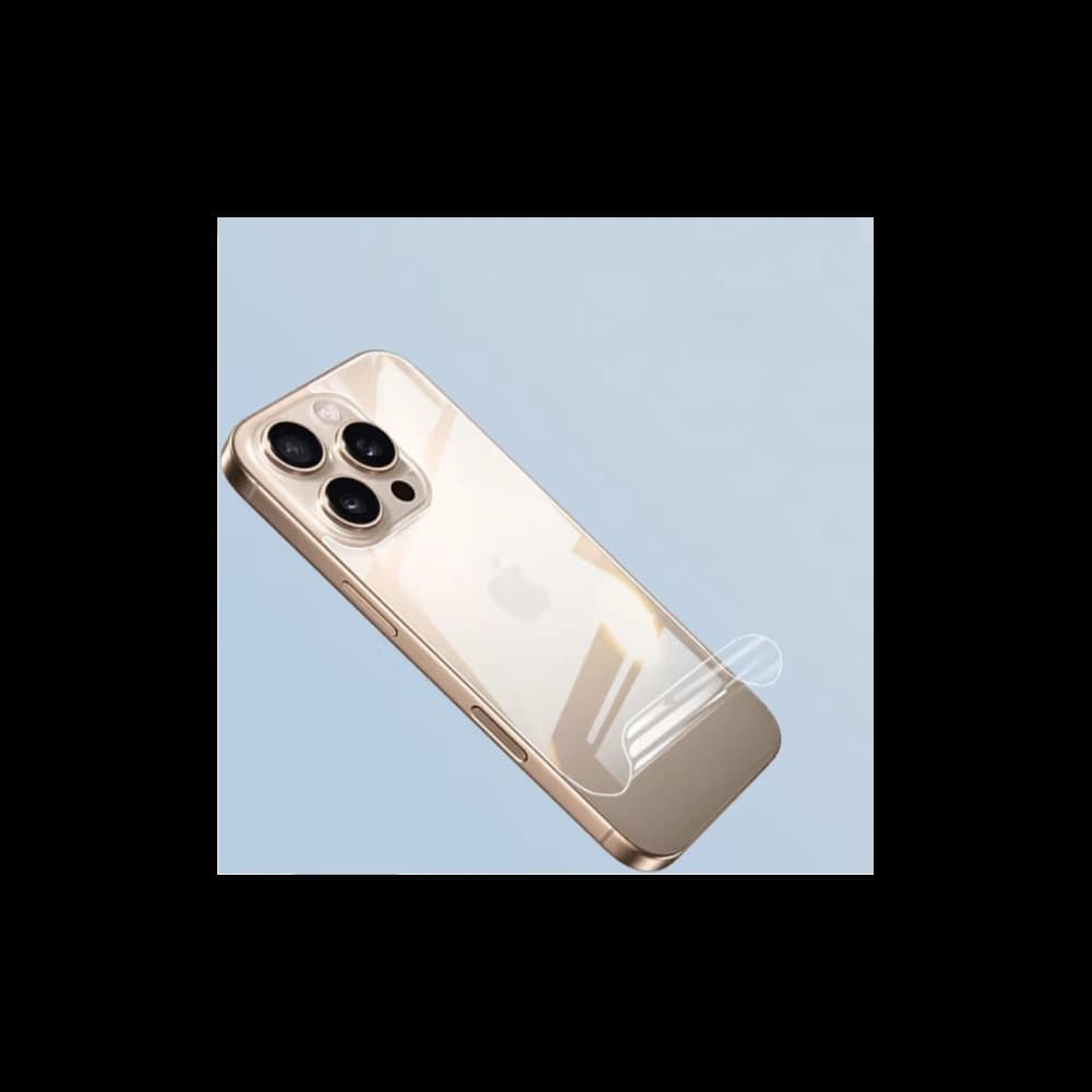 Fólie hydrogelová na zadní stranu Bizon Glass Hydrogel pro Apple iPhone 16 Pro Max [2 PACK] - 8