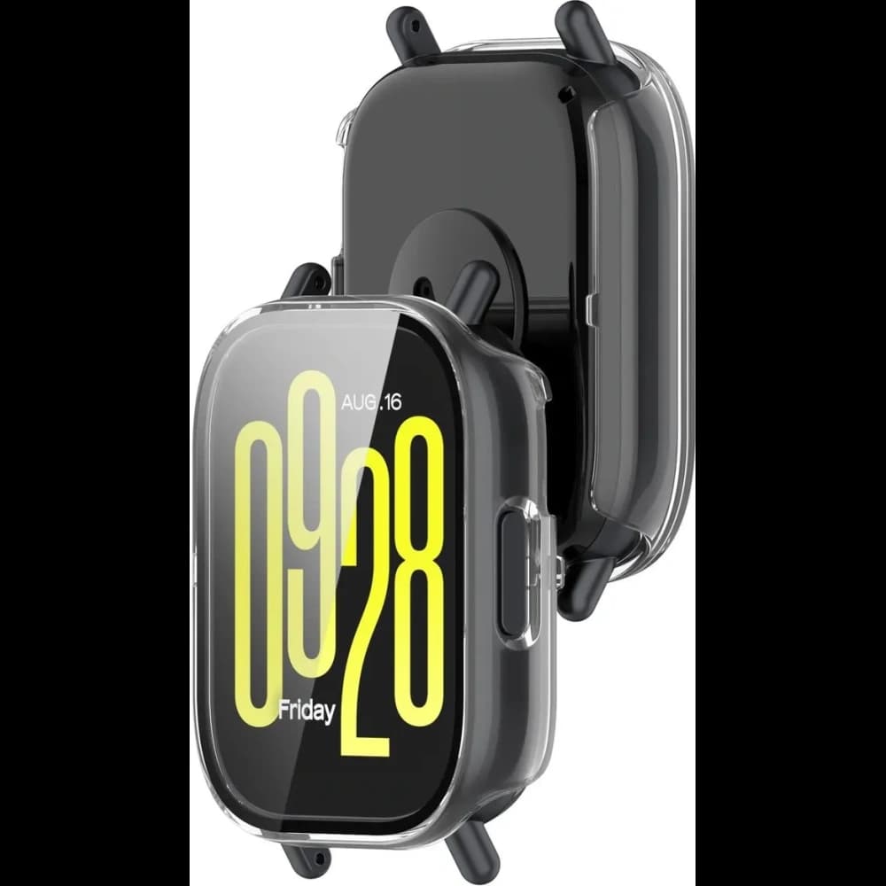 Case mit Glas für die Uhr Bizon Case+Glass Watch für Xiaomi Redmi Watch 5 Lite transparent - 1