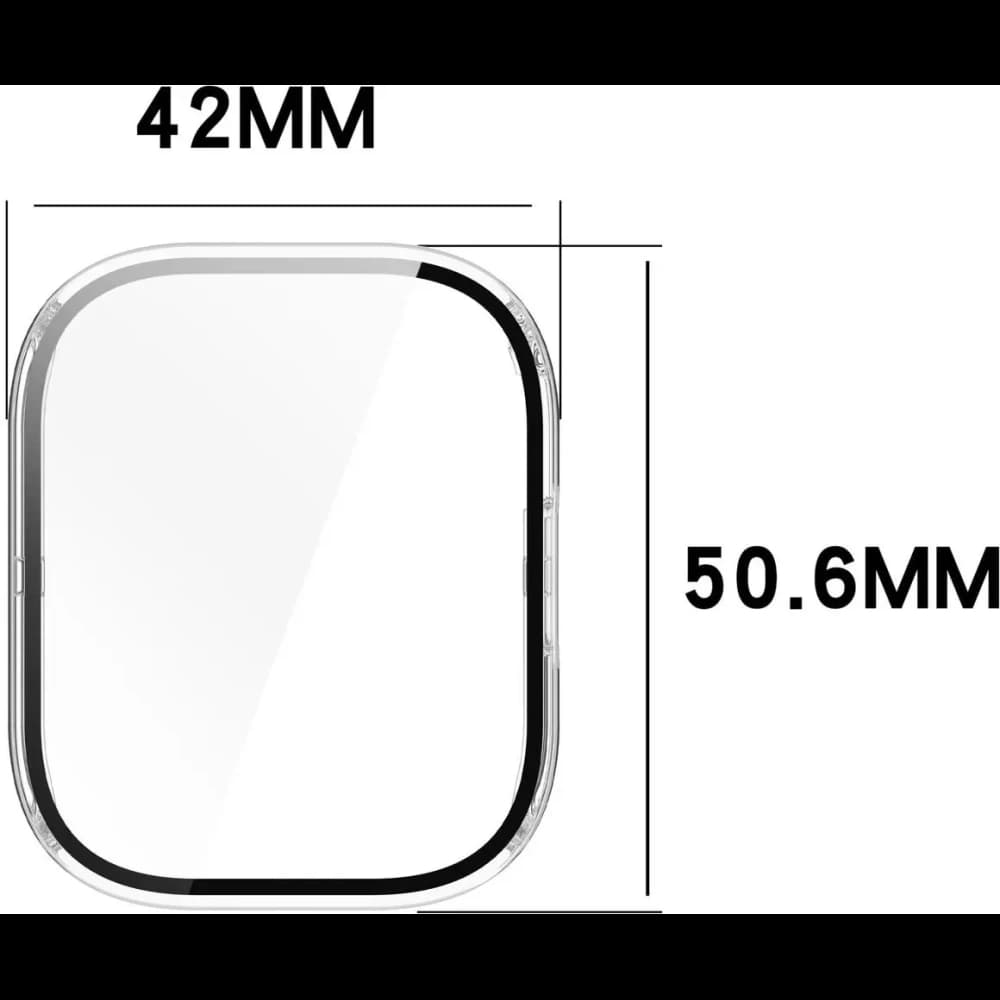 Case mit Glas für die Uhr Bizon Case+Glass Watch für Xiaomi Redmi Watch 5 Lite transparent - 2