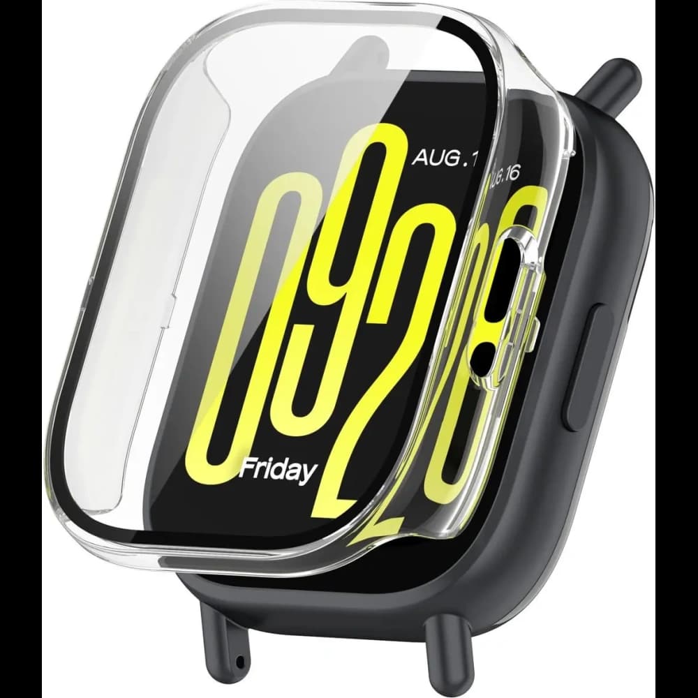 Case mit Glas für die Uhr Bizon Case+Glass Watch für Xiaomi Redmi Watch 5 Lite transparent - 4