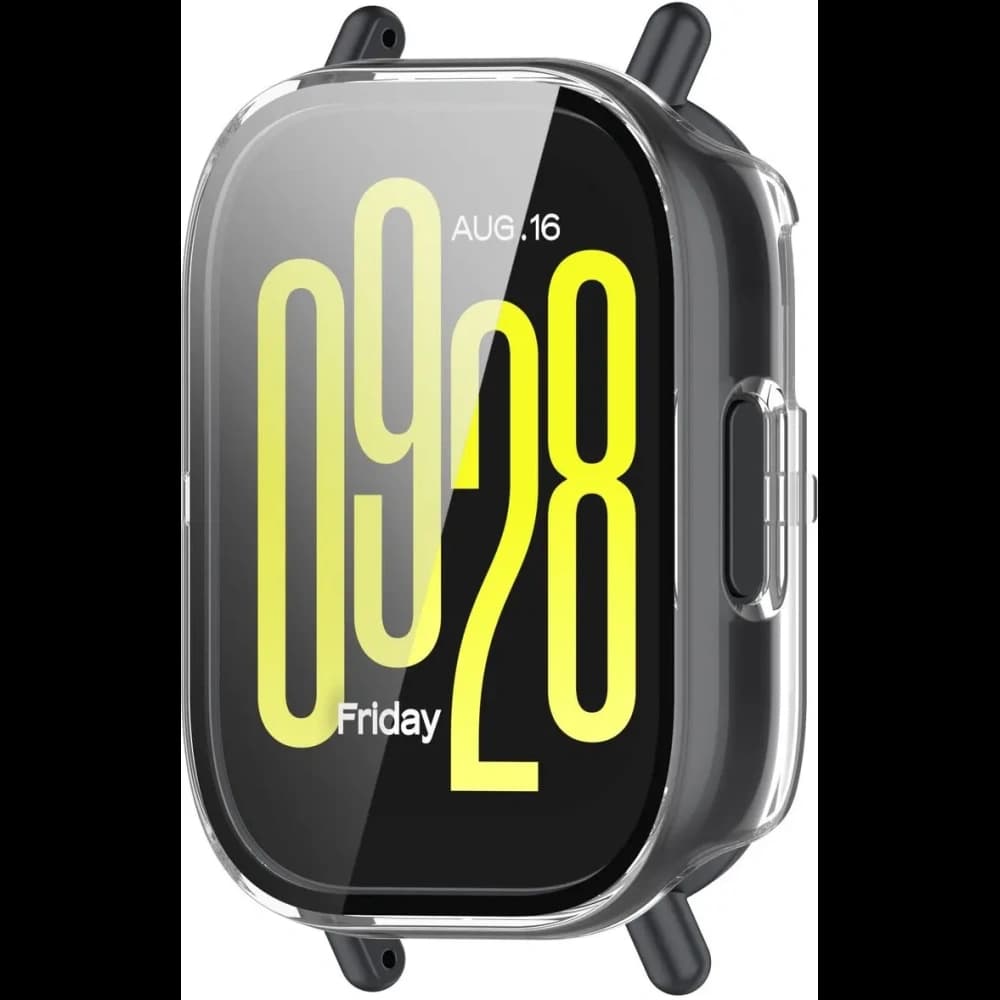 Case mit Glas für die Uhr Bizon Case+Glass Watch für Xiaomi Redmi Watch 5 Lite transparent - 5