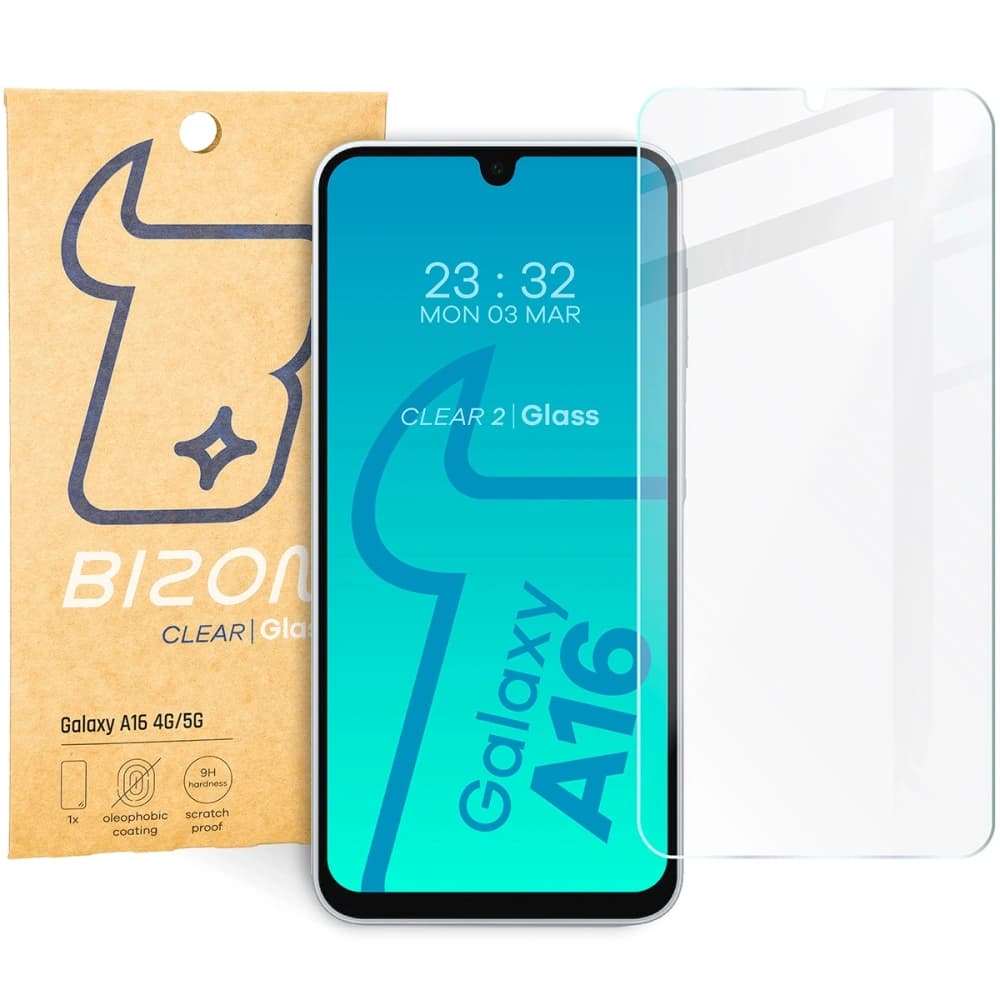 Bizon Glas Klar 2 Samsung Galaxy A16 4G / 5G - 1