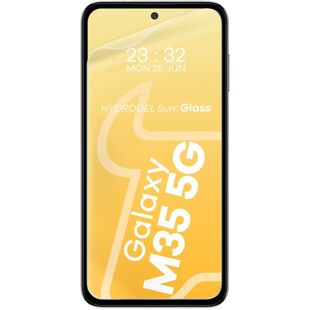 Matná fólie Bizon Glass Hydrogel Sun pro Samsung Galaxy M35 5G [2 PACK] - 3