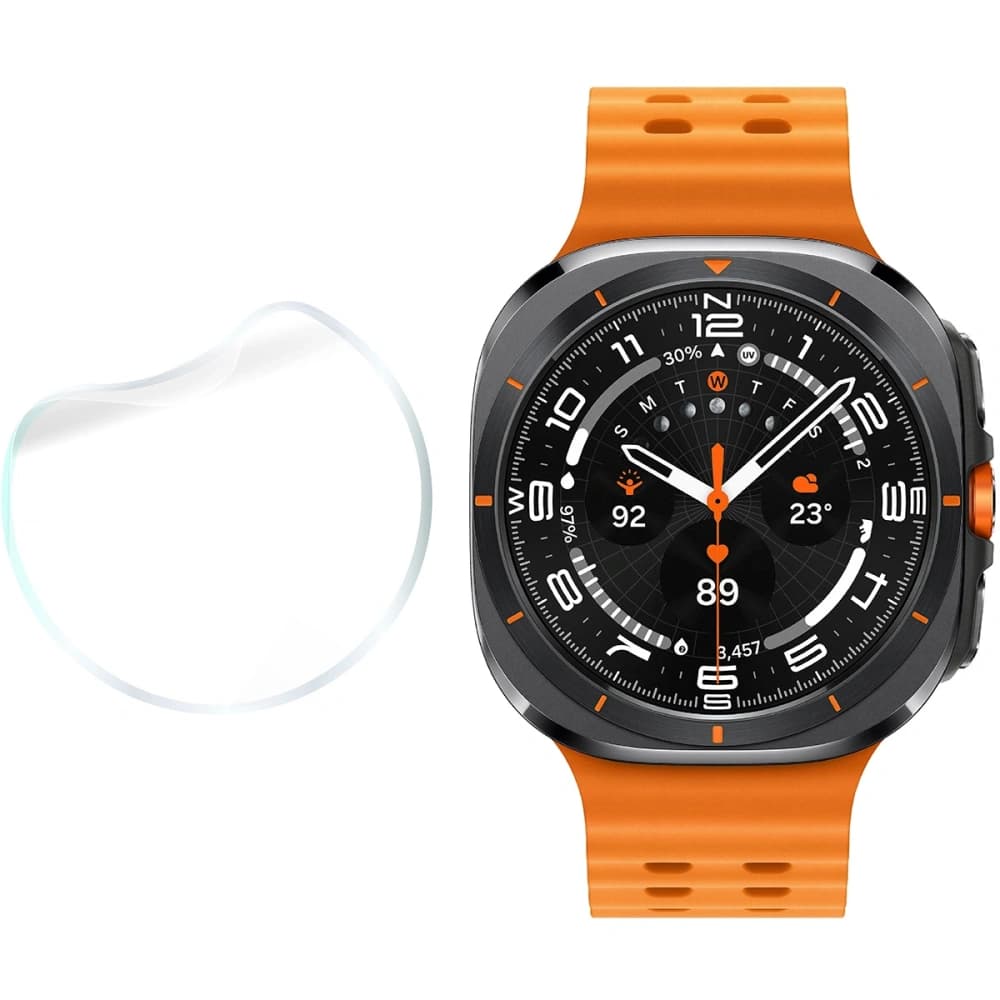 Fólie matná Bizon Glass Watch Hydrogel Sun do Samsung Galaxy Watch Ultra 47 mm [2 PACK] - 4
