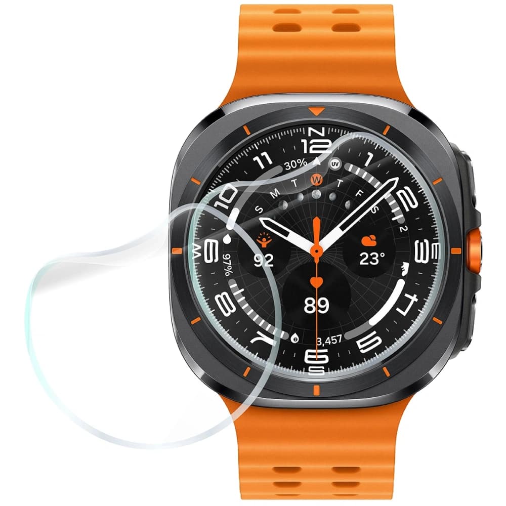 Fólie matná Bizon Glass Watch Hydrogel Sun do Samsung Galaxy Watch Ultra 47 mm [2 PACK] - 5