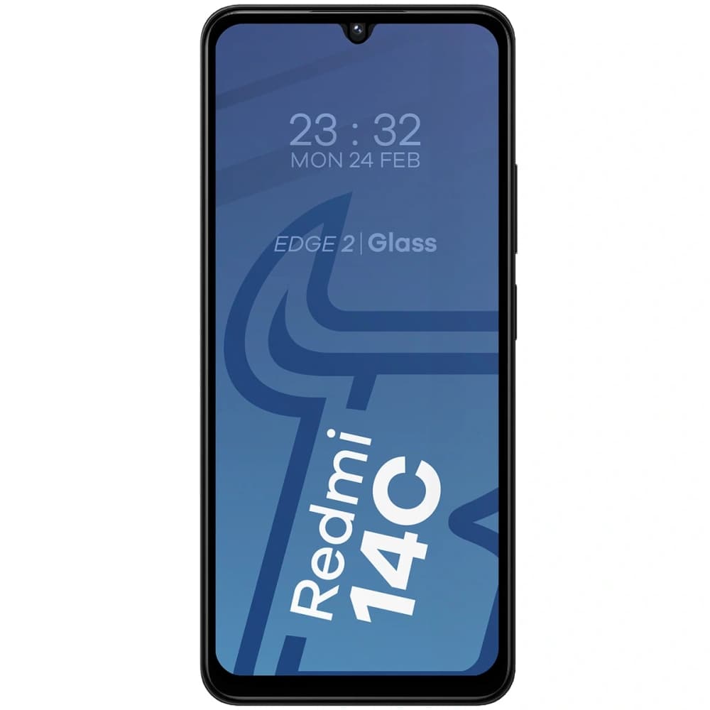 Bizon Glass Edge 2 Xiaomi Redmi 14C 4G / POCO C75 schwarz - 3