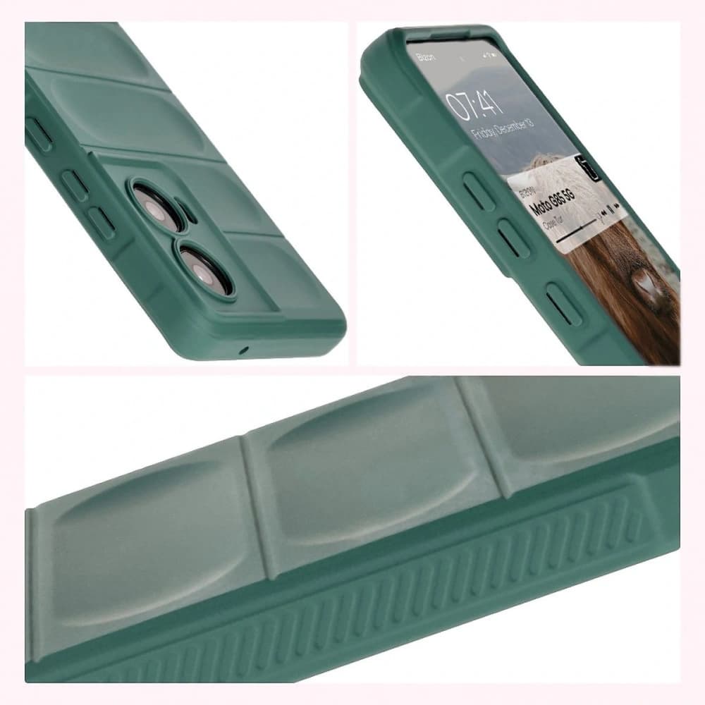 Bizon Case für Motorola Moto G85 5G dunkelgrün - 7