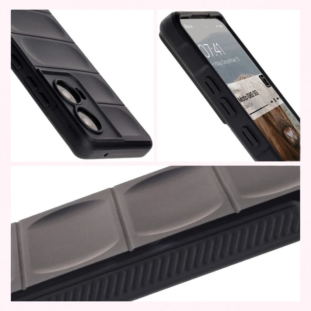 Bizon Case für Motorola Moto G85 5G schwarz - 6
