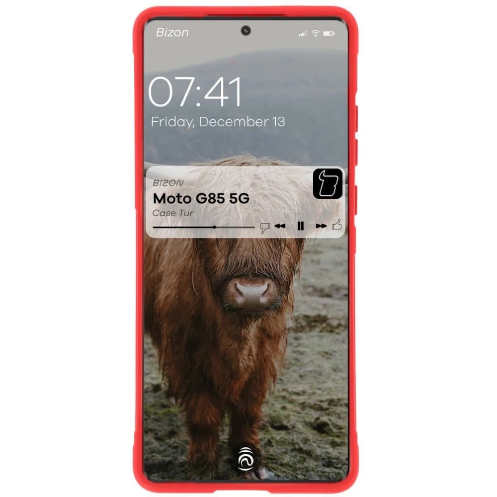 Bizon Case Tur Motorola Moto G85 5G red - 3