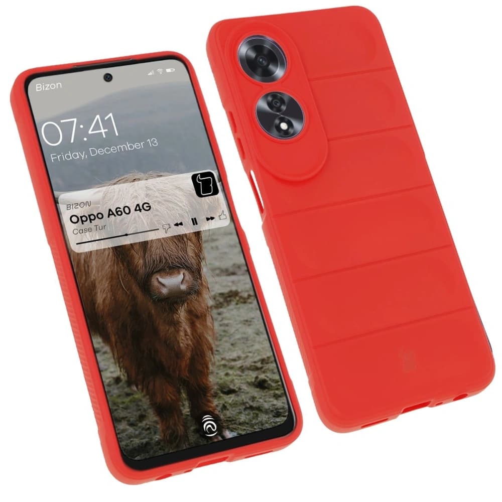 Bizon Case Tur Oppo A60 4G red - 1