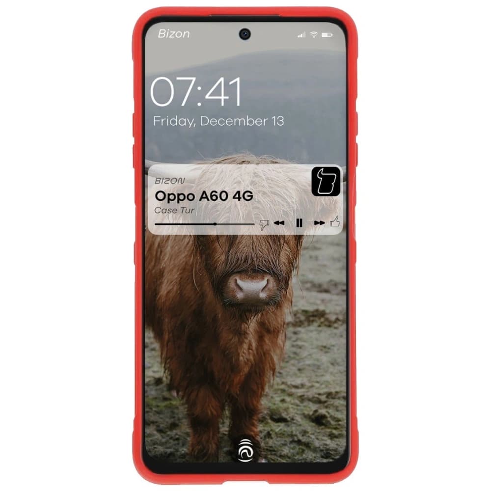 Bizon Case Tur Oppo A60 4G red - 5