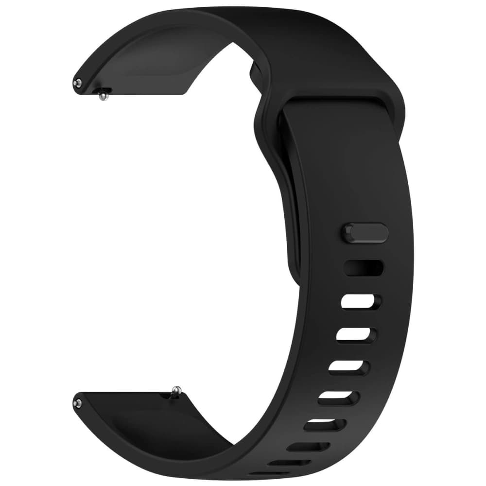 Silikonový pásek Bizon Strap Watch Silicone do Xiaomi Redmi Watch 5 Lite / 5 Active černý - 3