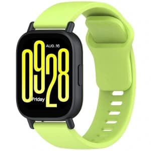 Bizon Strap Watch Silicone Xiaomi Redmi Watch 5 Lite / 5 Active light green