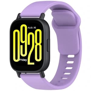 Bizon Strap Watch Silicone Xiaomi Redmi Watch 5 Lite / 5 Active purple