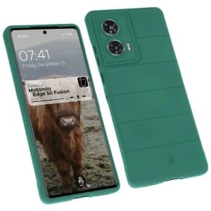 Bizon Case Tur Motorola Edge 50 Fusion dark green