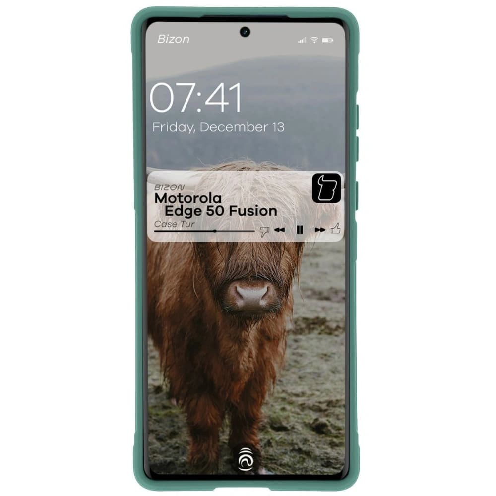 Bizon Case Tur Motorola Edge 50 Fusion dark green - 5
