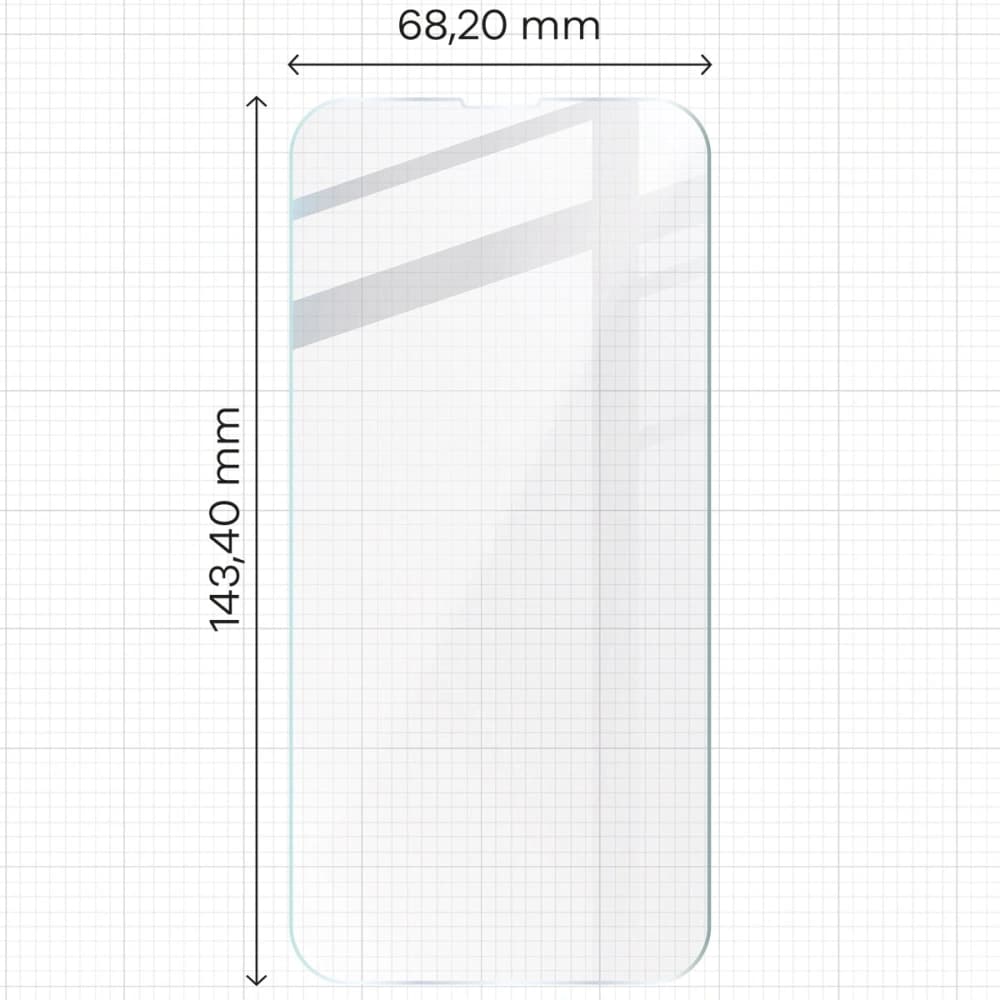 Bizon Glass Mule Apple iPhone 14 - 2