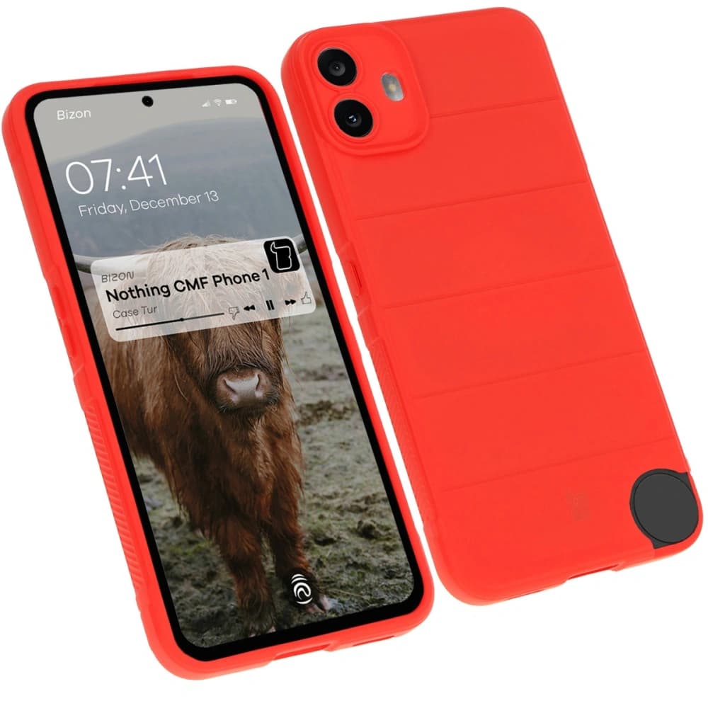 Bizon Case Tur Nothing CMF Phone 1 red - 1
