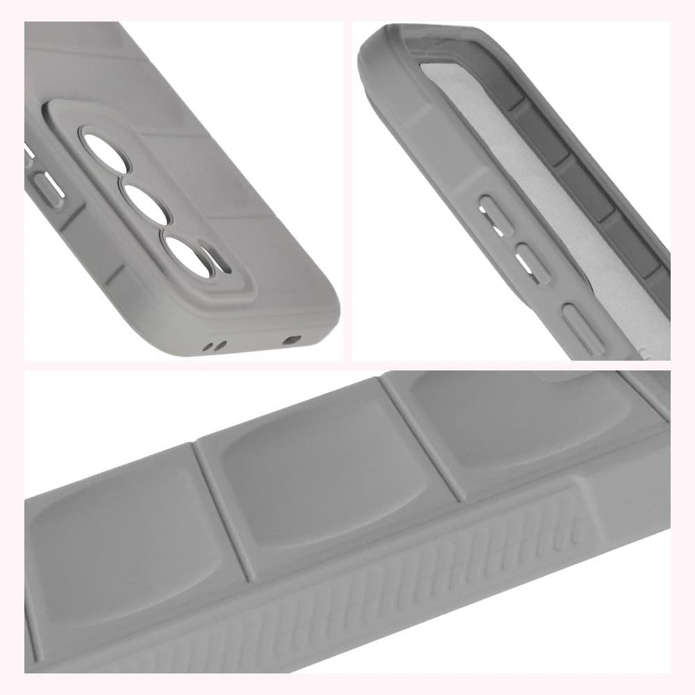 Bizon Case für Oppo Reno 12 in hellgrau - 7