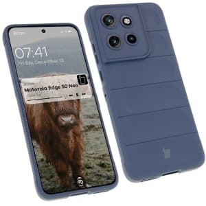 Bizon Case Tur Motorola Edge 50 Neo navy blau