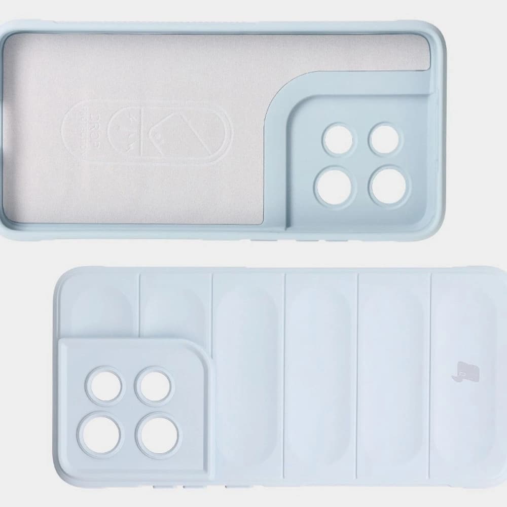 Bizon Hülle für Motorola Edge 50 Neo hellblau - 6