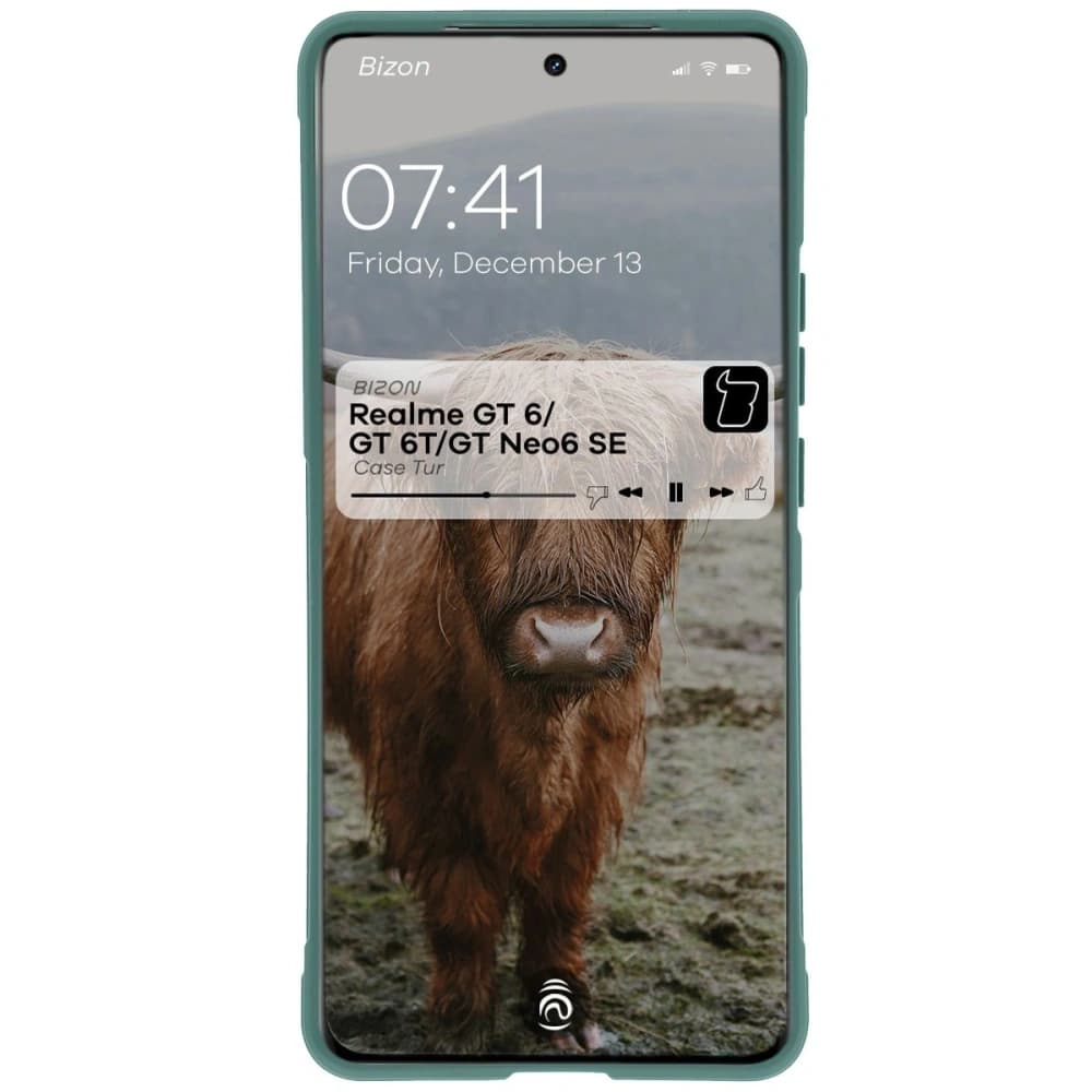 Bizon Case Tur Realme GT 6 / GT 6T / GT Neo6 SE dunkelgrün - 5
