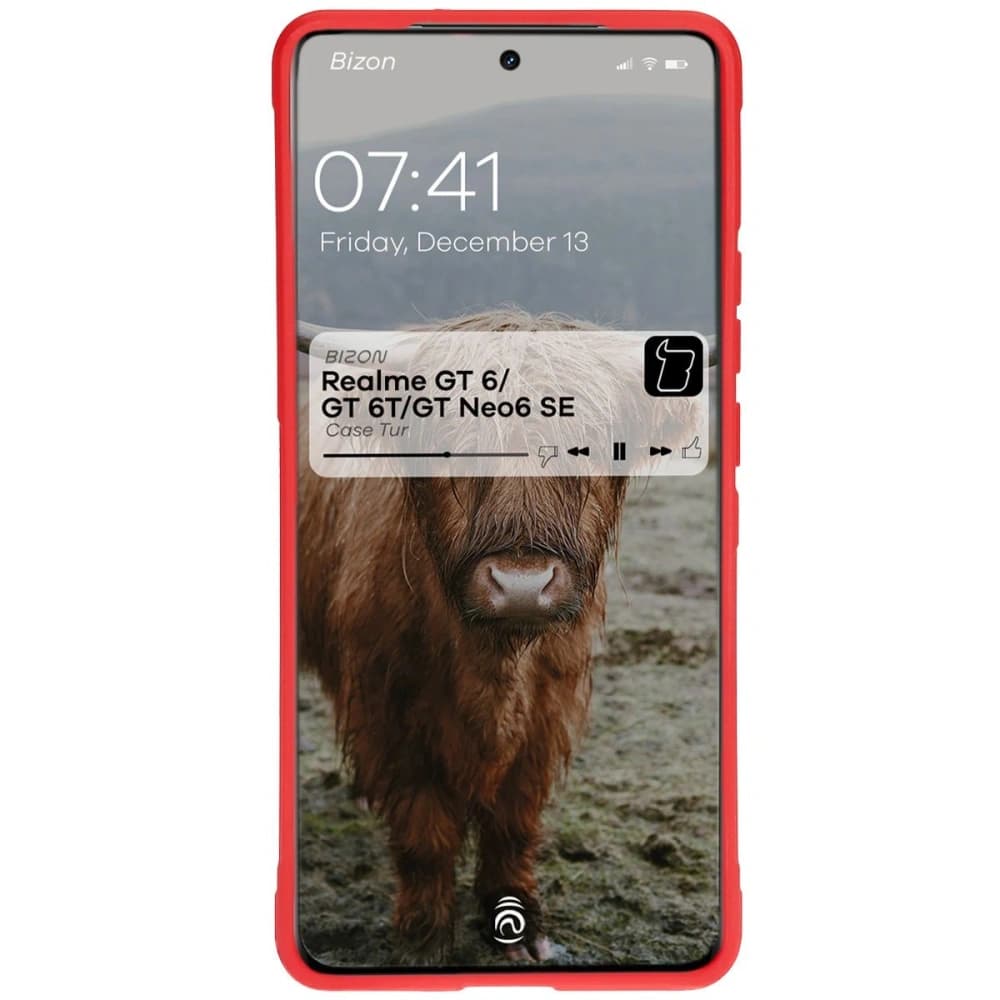 Bizon Case Tur Realme GT 6 / GT 6T / GT Neo6 SE rot - 5