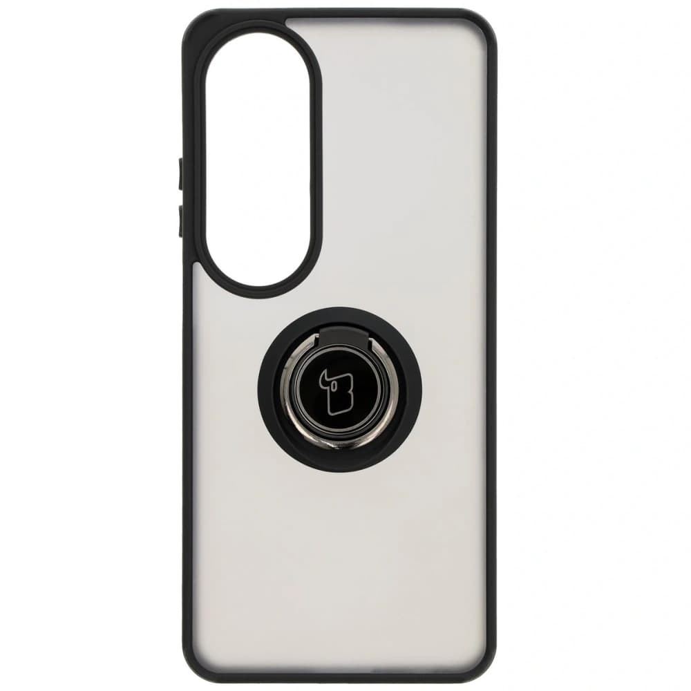 Bizon Case Hybrid Ring Oppo A60 4G rauchig mit einem schwarzen Rahmen - 2