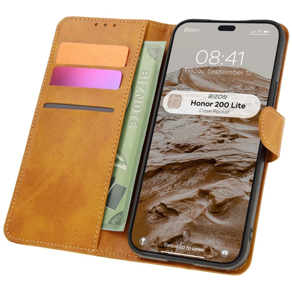 Bizon Case Pocket Honor 200 Lite braun - 1