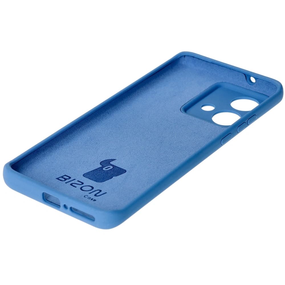 Silikonowe etui Bizon Soft Case do Motorola Edge 40 Neo niebieskie - 4