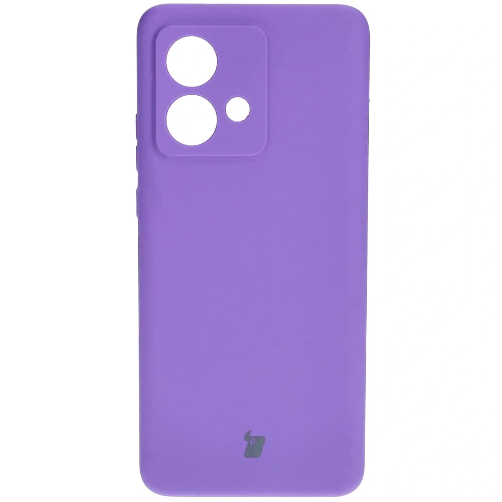 Silikonowe etui Bizon Soft Case do Motorola Edge 40 Neo głęboki fiolet - 2