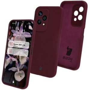 Bizon Soft Case Honor 200 Lite dark purple