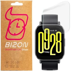 Bizon Glas Uhr Hydrogel Xiaomi Redmi Uhr 5 Aktiv [2 PACK]