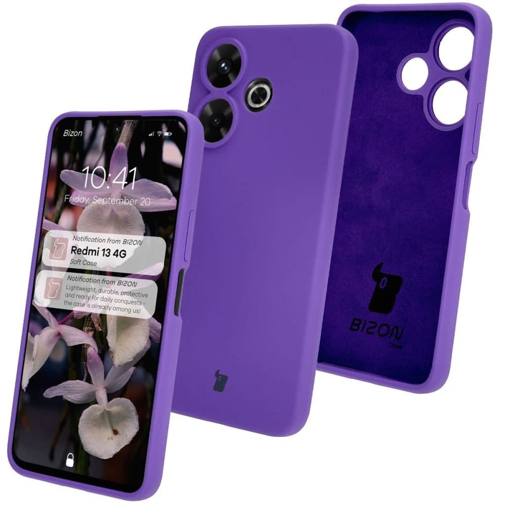 Bizon Soft Case Xiaomi Redmi 13 4G purple - 1