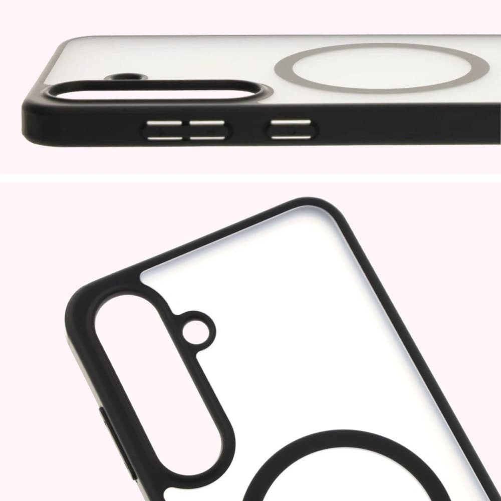 Bizon Case MatteO Samsung Galaxy S25 Plus transparent mit schwarzem Rahmen - 4