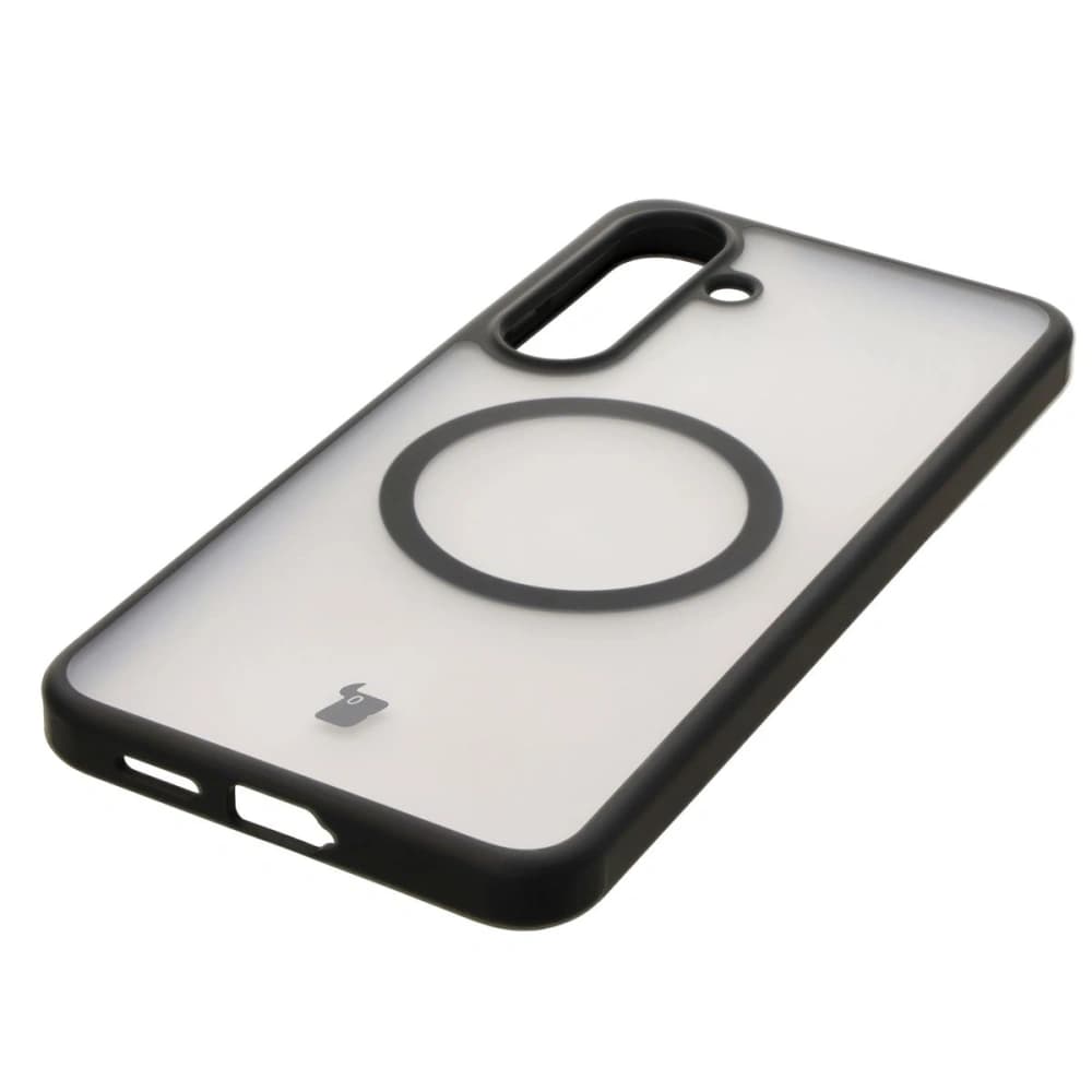 Bizon Case MatteO Samsung Galaxy S25 Plus transparent mit schwarzem Rahmen - 6