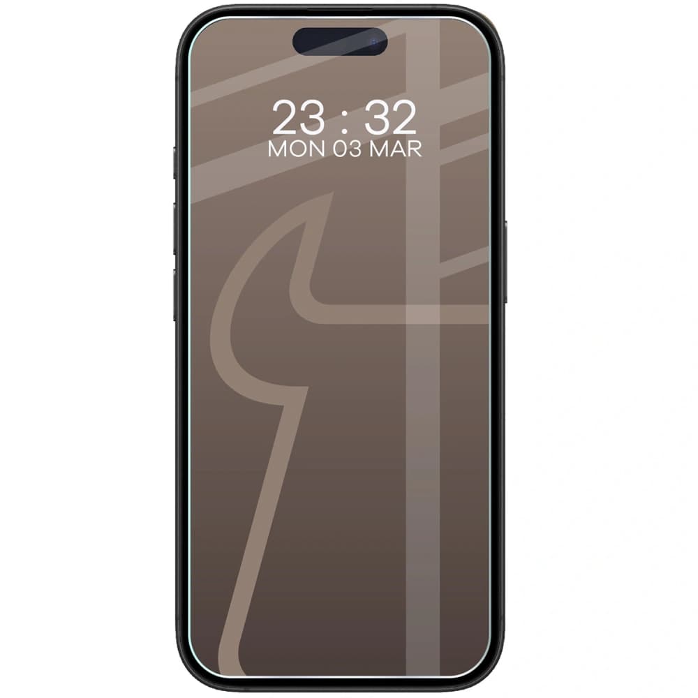 Elastyczne szkło hybrydowe Bizon Glass Mule do Apple iPhone 16 - 3