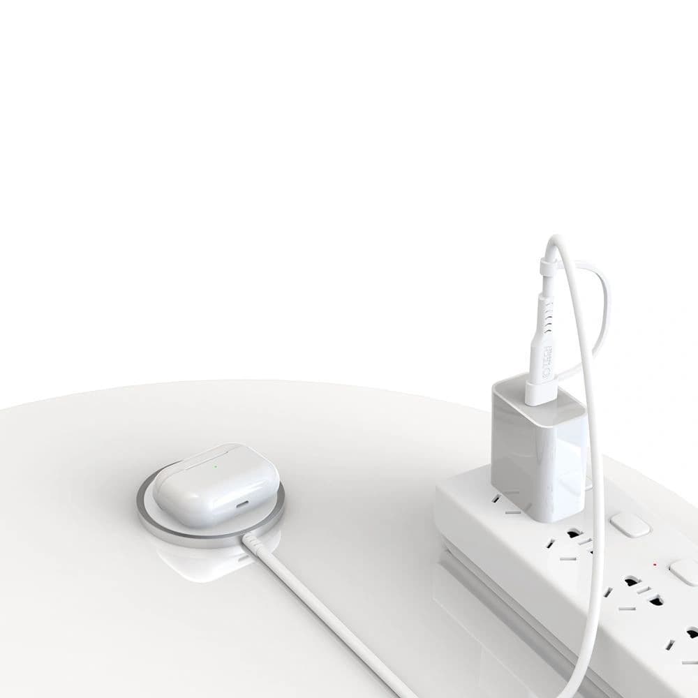 Tech-Protect QI15W-A44 Magnetic MagSafe Wireless Charger White - 6