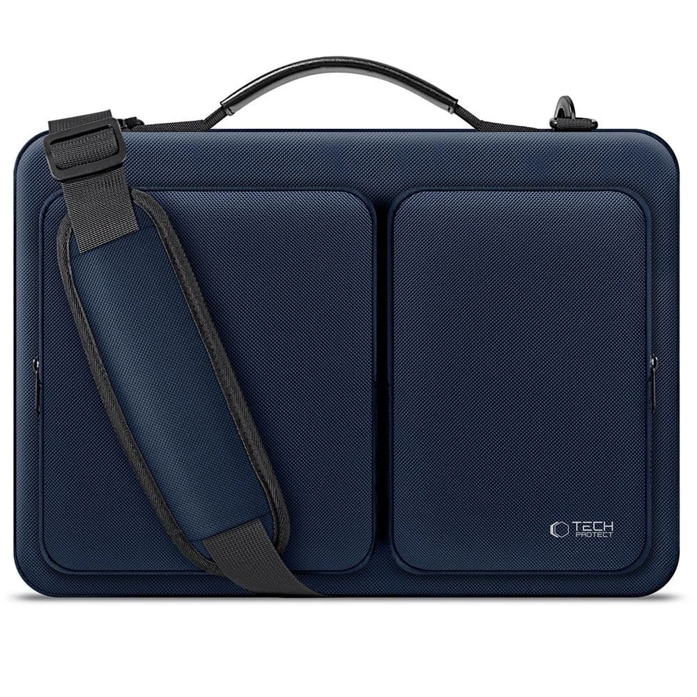 Tech-Protect Defender Bag Laptop 13-14 Navy Blue - 1