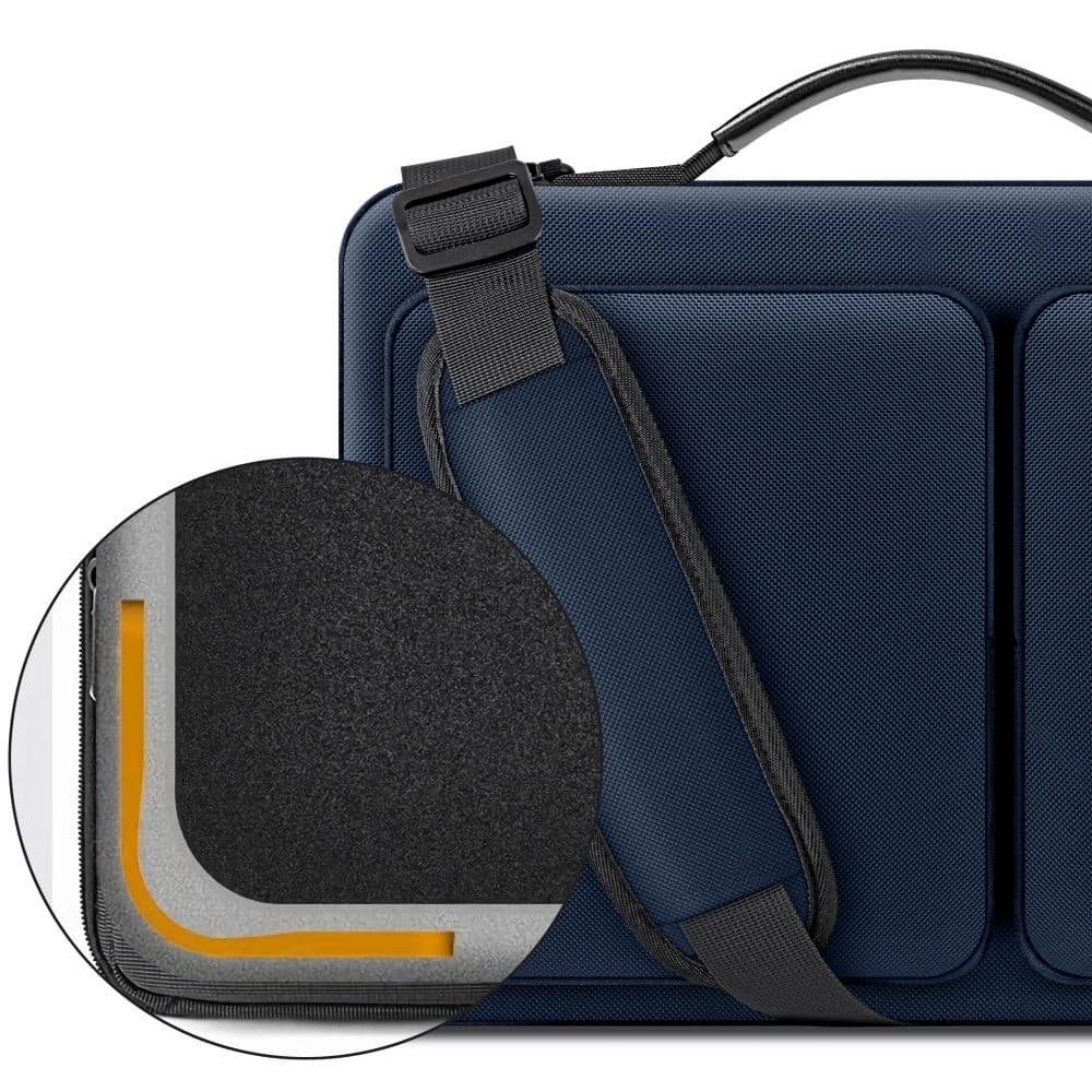 Tech-Protect Defender Bag Laptop 13-14 Navy Blue - 4