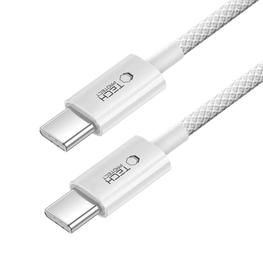 Tech-Protect Ultraboost Lite USB-C / USB-C Cable PD60W/3A 100cm Cool Grey - 2