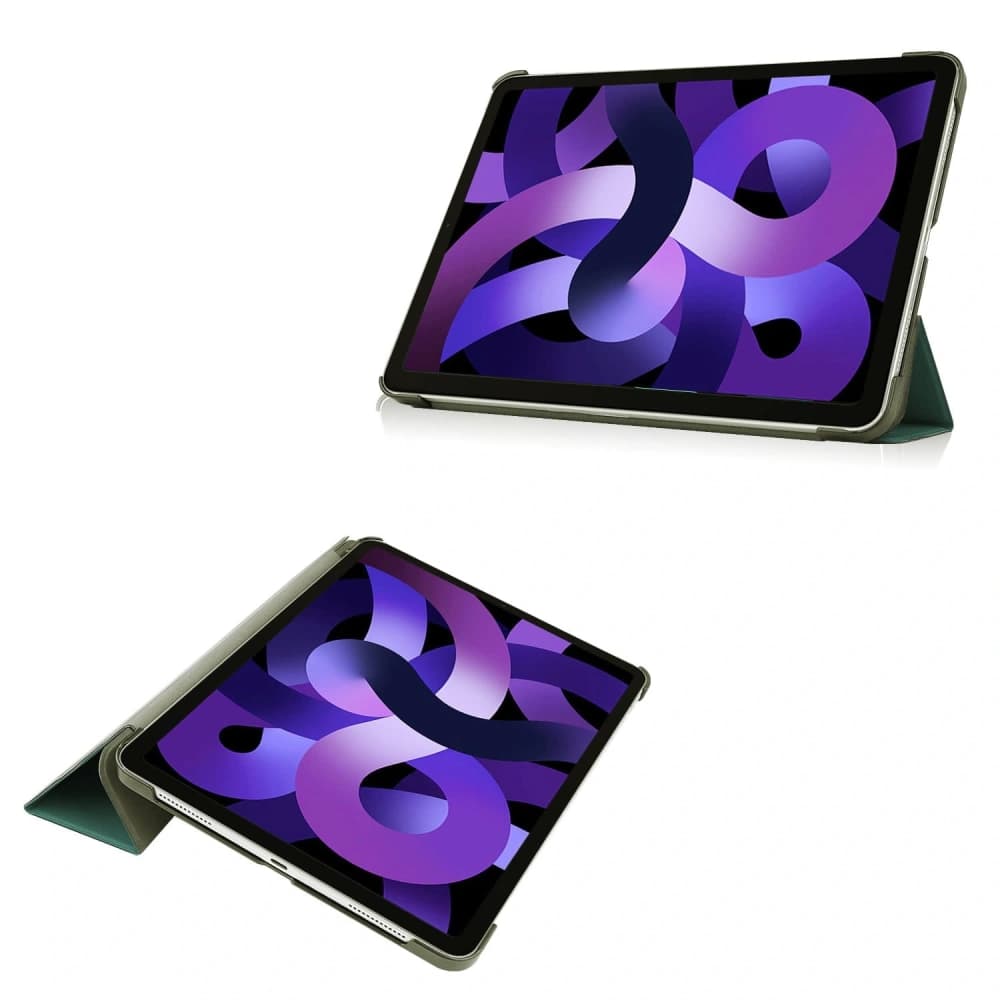 Bizon Case Tab Croc Apple iPad Air 6 10.9" 2024 / iPad Air 5 10.9 2022 / Air 4 10.9 2020 dark green - 2